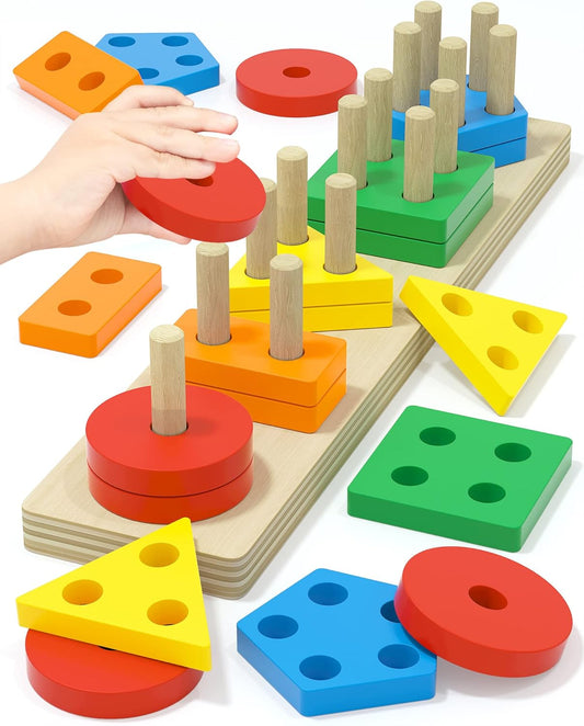 Toddlers Montessori Wooden Educational Toys