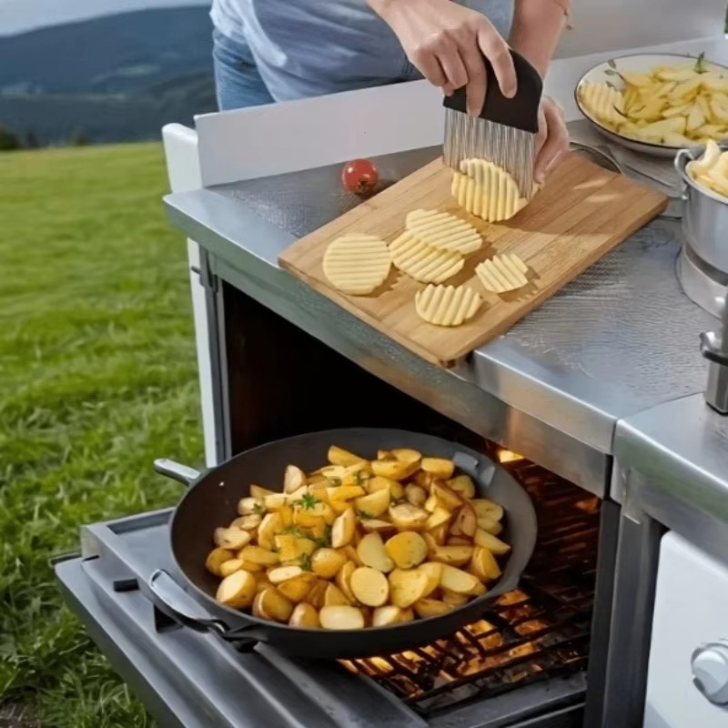 Stainless Steel Potato Wave Cutter