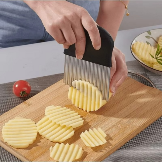 Stainless Steel Potato Wave Cutter