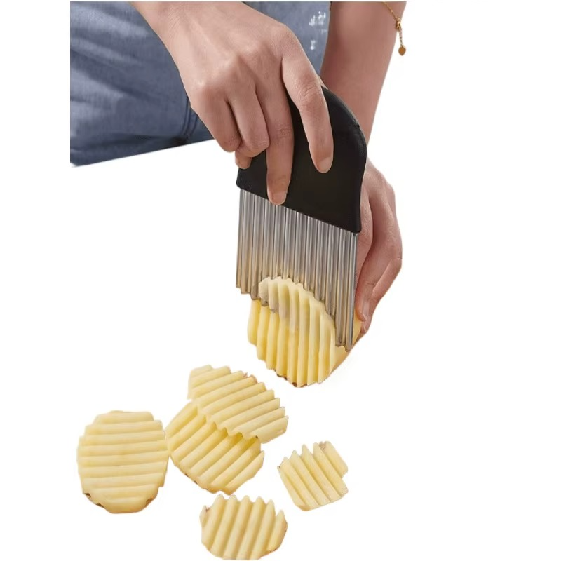 Stainless Steel Potato Wave Cutter