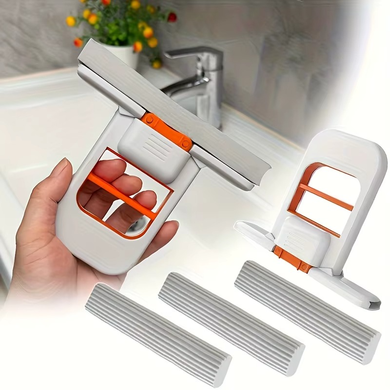 3Pcs Mini Foldable Desktop Mop